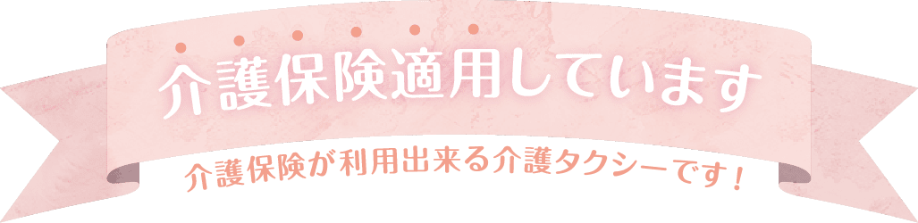 介護保険適用しています